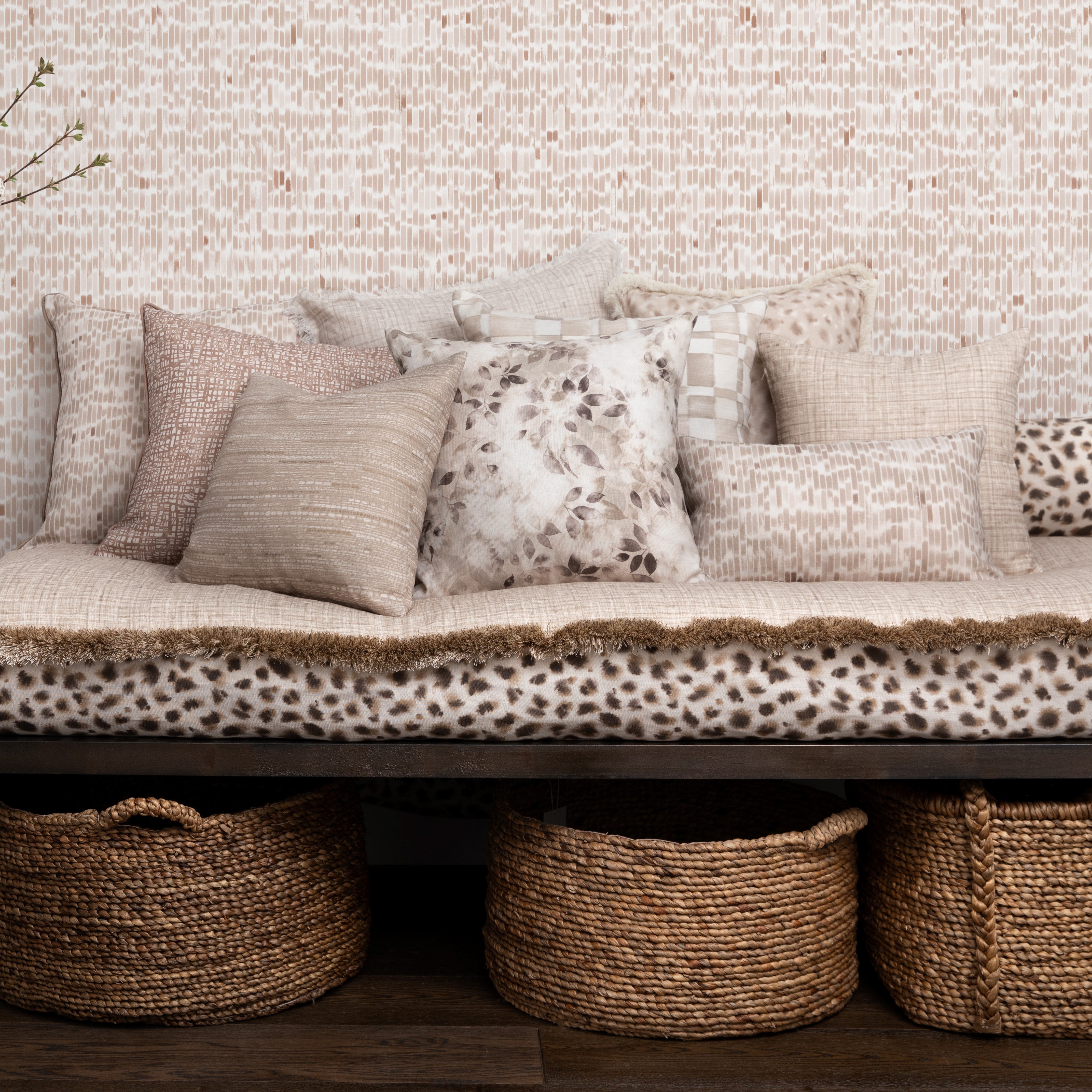 Serval Cashmere Cushion 45x45cm