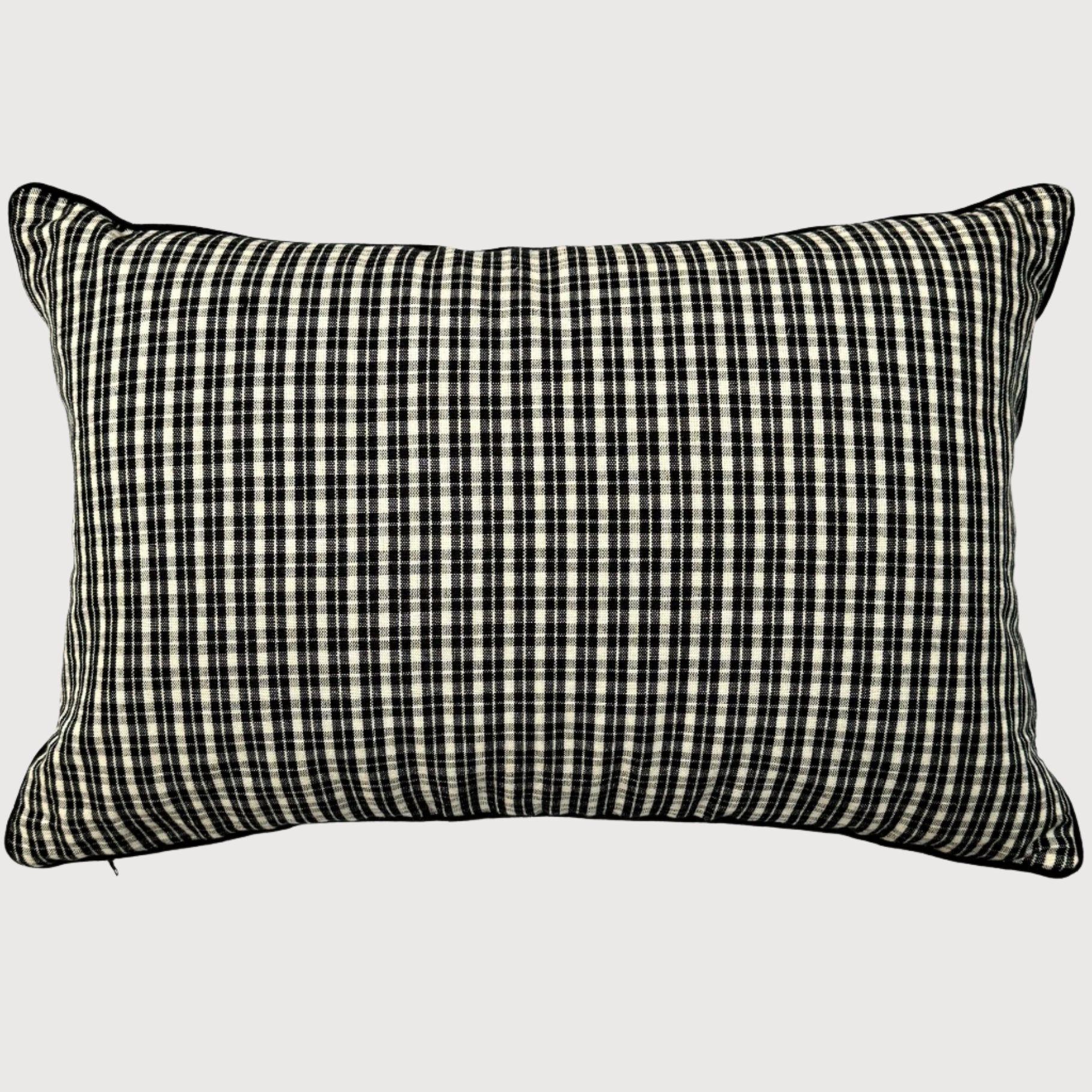 Rucola Black Lumbar Cushion 40x60cm