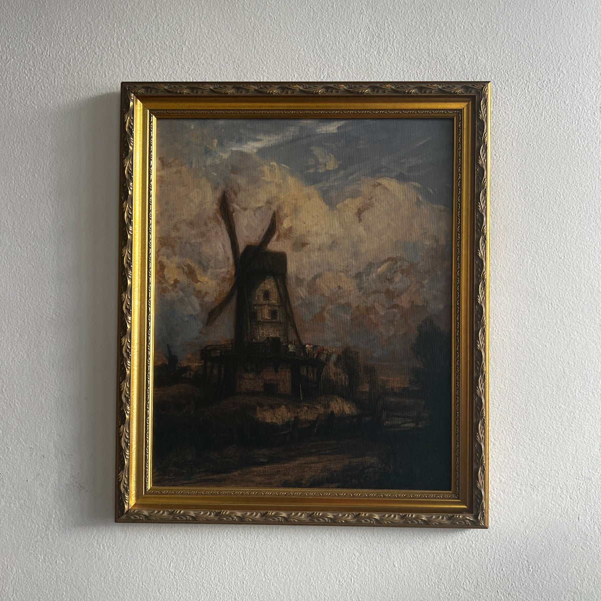 Windmill print in Frame