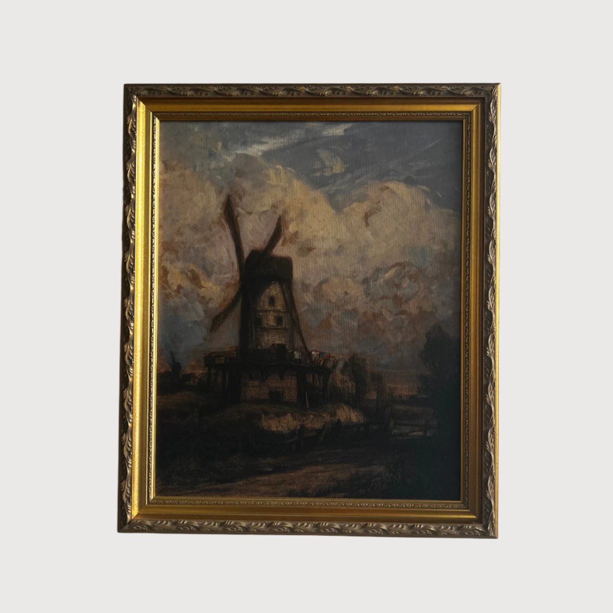 Windmill print in Frame