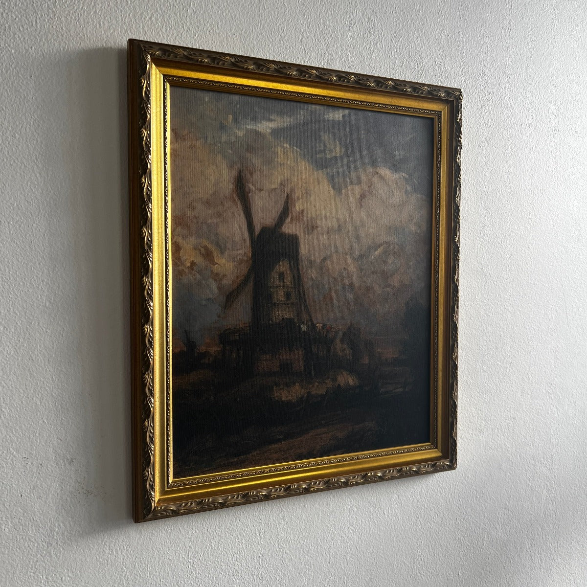 Windmill print in Frame