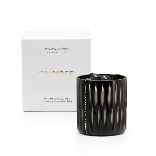 GLIMPSE Candle, Noir 440g