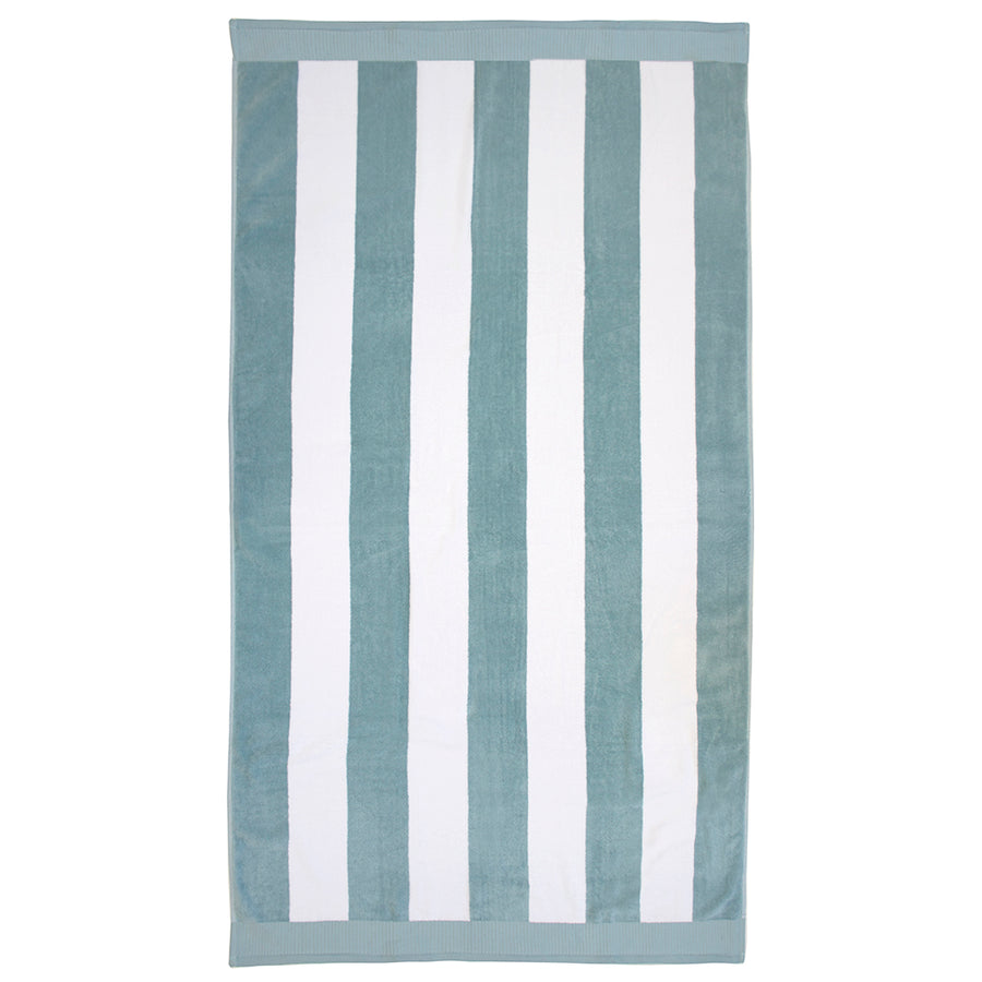 Classic Stripe Beach Towel, Surf