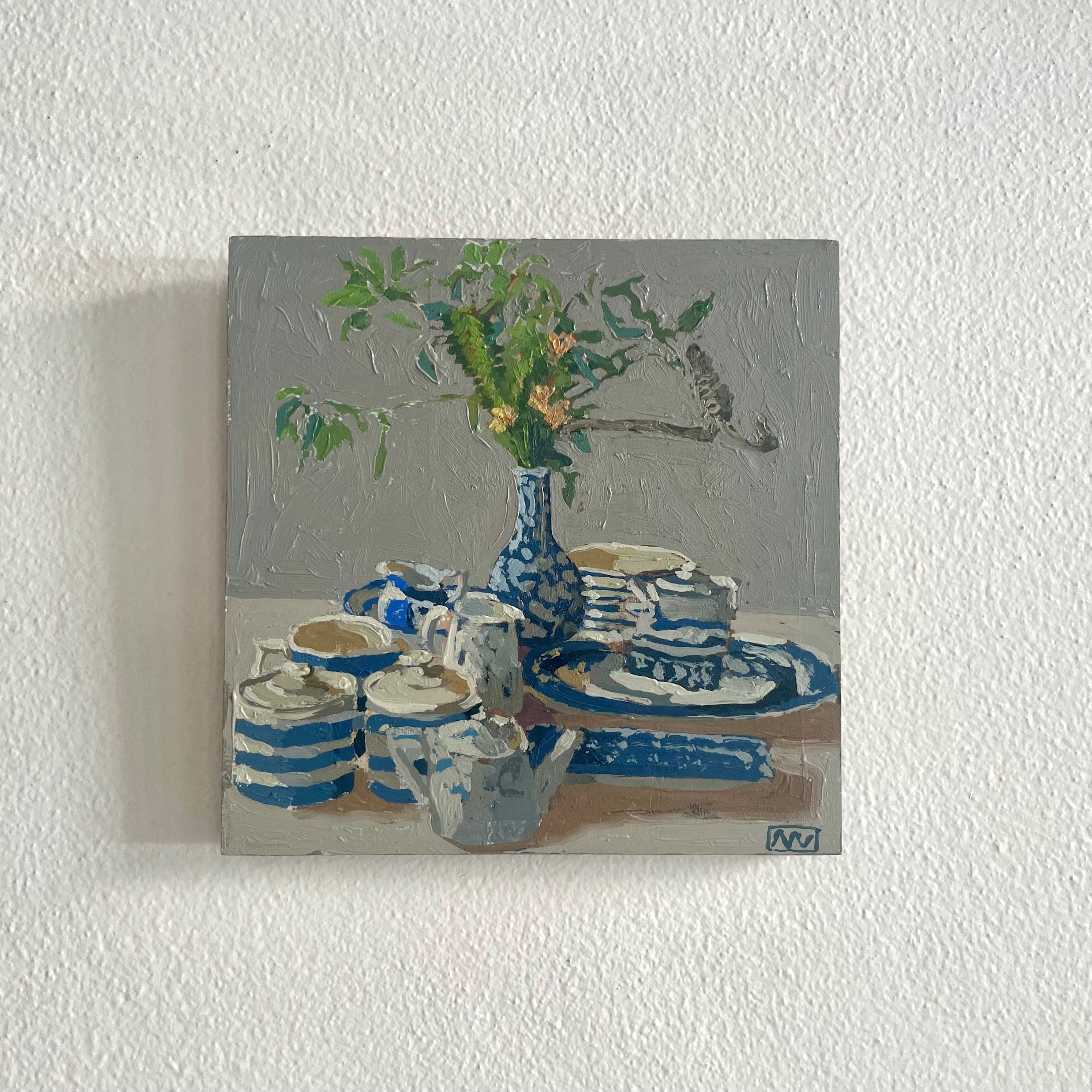 Blue Table by Andrea Wilson