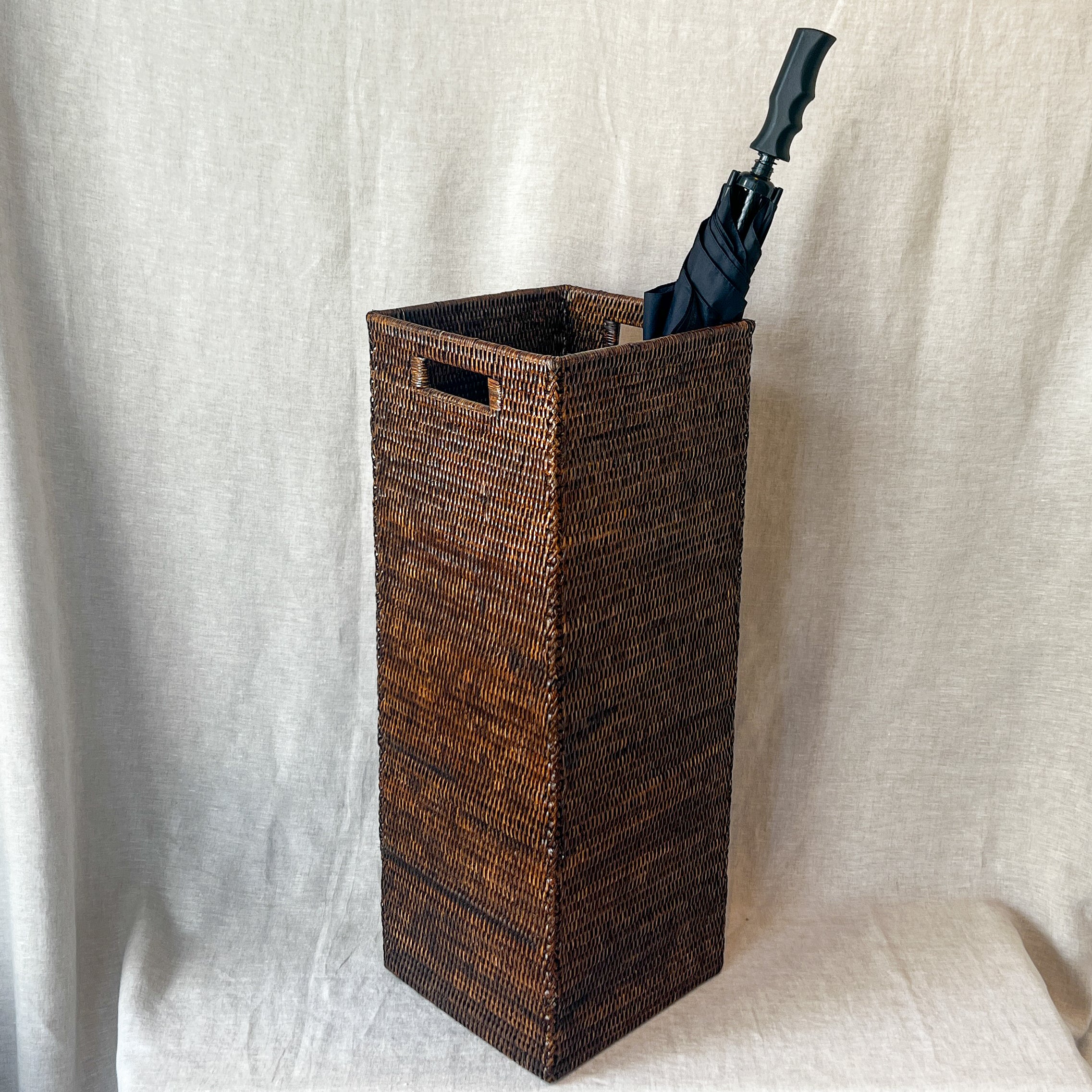 Rattan Umbrella Stand with Liner