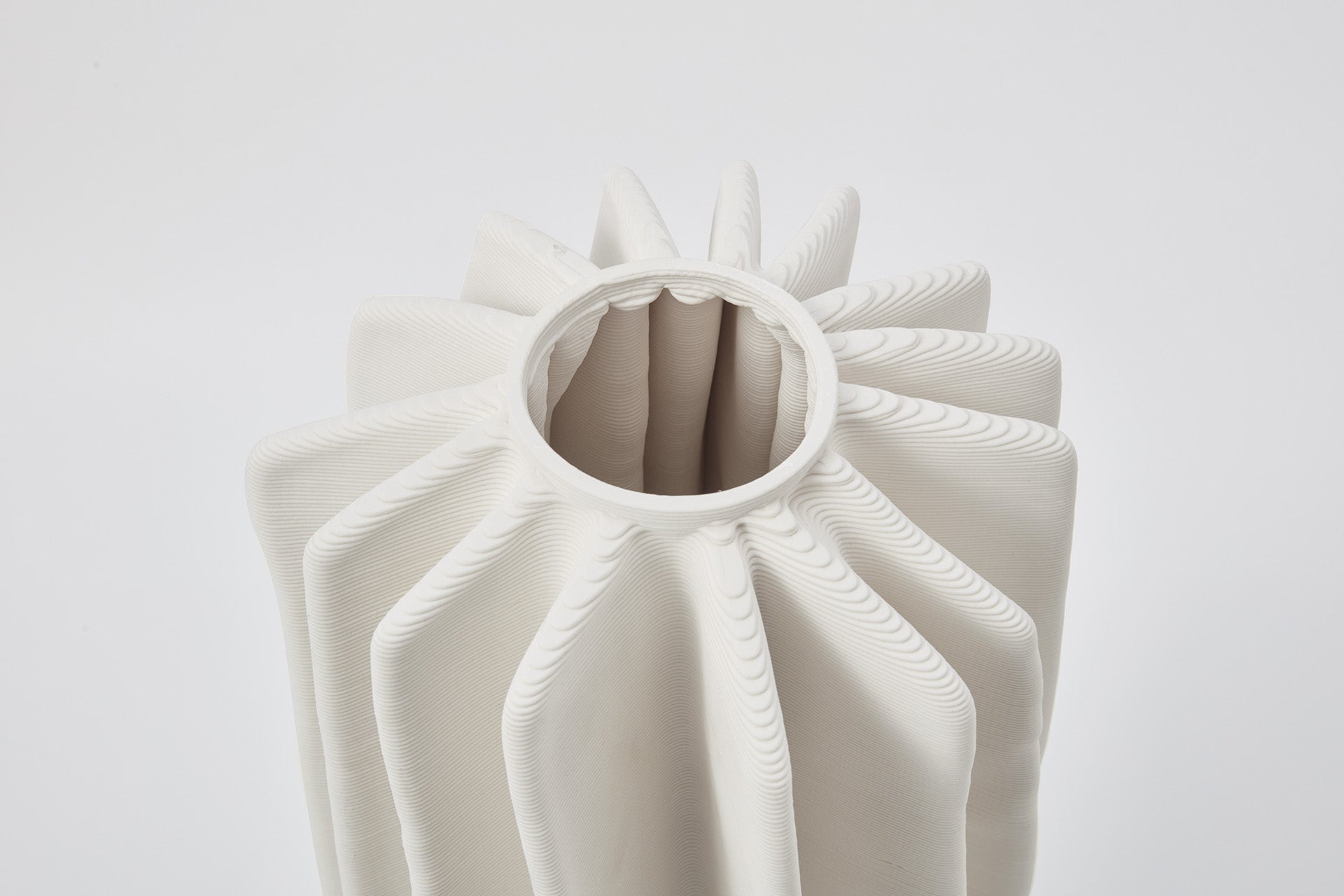 Coral Vase Medium Ivory