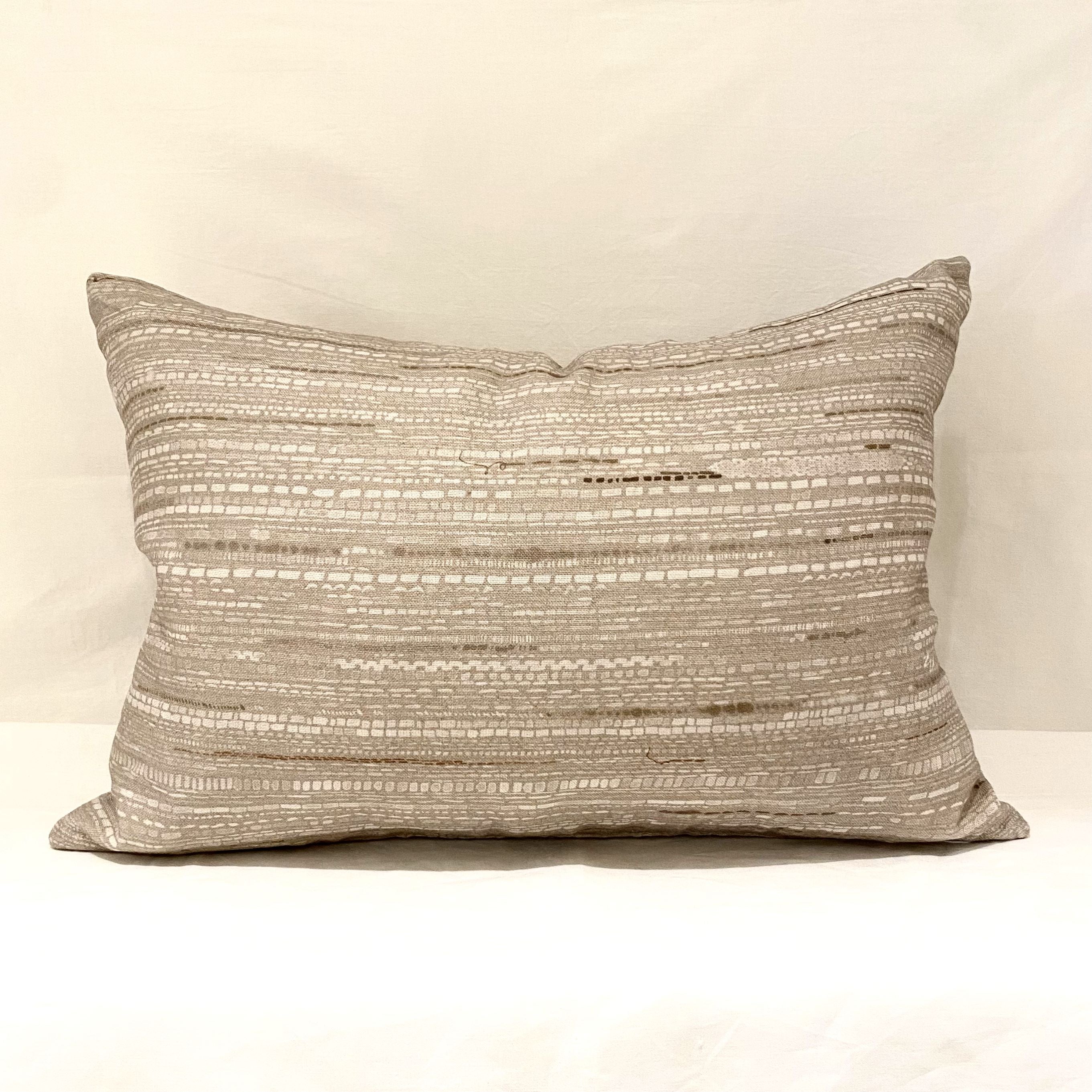 Seagrass Flax Lumbar Cushion 40x60cm