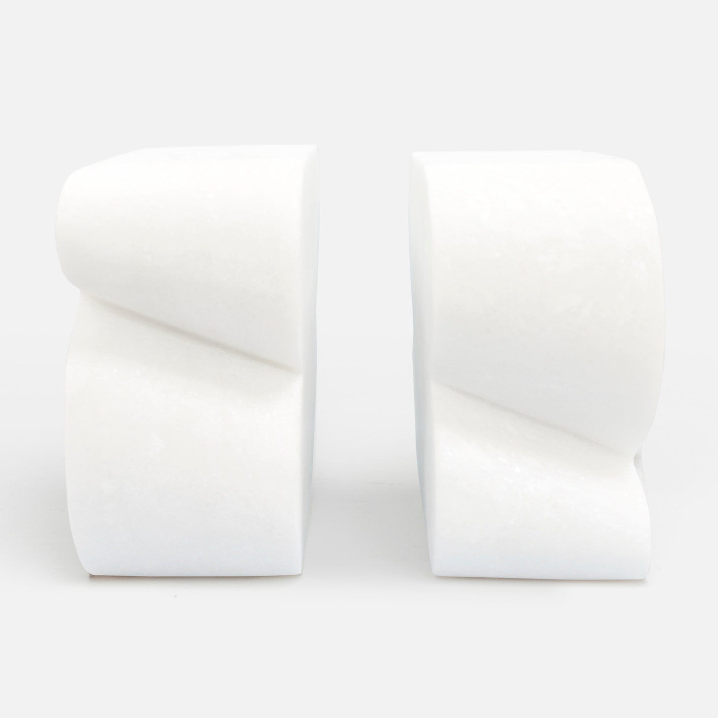 Calysta Marble Bookends