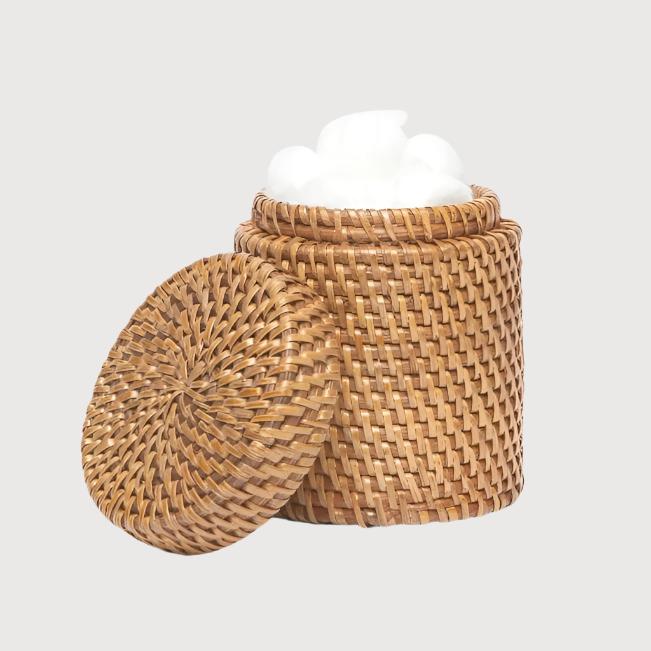 Dalton Rattan Canister